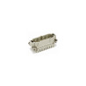 Insert HVES, Raccordement à ressort, femelle, 8 pin, 16A, Polycarbonate, 16B|32B 